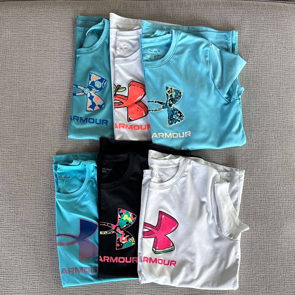 Under Armour Colorful Logo T-Shirt Collection